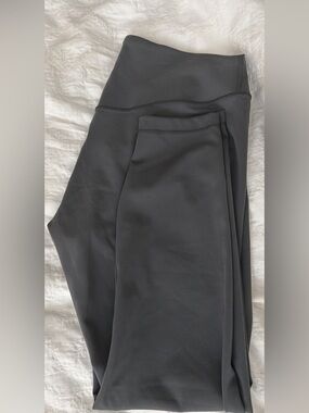 lululemon athletica Charcoal Gray Performance Leggings